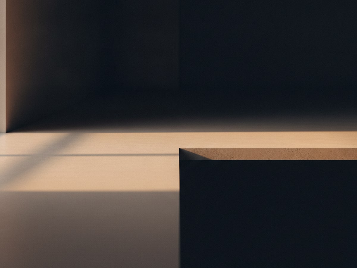 A flat surface ending abruptly at a sheer vertical drop